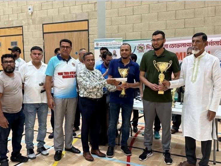 যুক্তরাজ্যস্হ দিরাই প্রবাসীদের সর্ববৃহত সামাজিক সংগঠন “দিরাই থানা ডেভেলাপমেন্ট অর্গেনাইজেশন ইউকের উদ্দ্যোগে ব্যাডমিন্টন প্রতিযোগীতা সম্পন্ন
